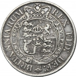 Velká Británie, Jiří III, 1/2 koruny Londýn 1817