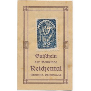 Austria (Reichental), 50 Haller 1920