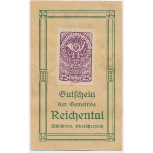 Österreich (Reichental), 25 haler 1920