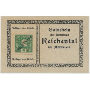Austria (Reichental), 4 Haller 1920