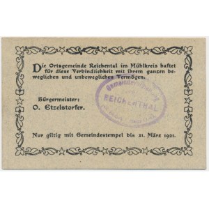 Rakúsko (Reichental), 4 haler 1920