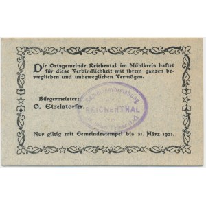 Österreich (Reichental), 10 hallerzy 1920
