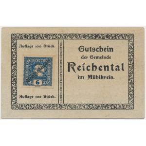Austria (Reichental), 6 Haller 1920