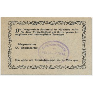 Austria (Reichental), 6 halerzy 1920