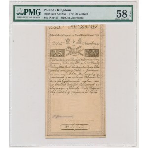 25 zlatých 1794 - D - PMG 58 EPQ - KRÁSNE