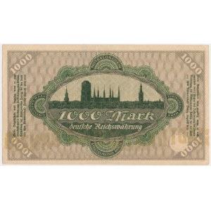 Gdansk, 1 000 mariek 1923