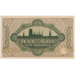 Gdańsk, 1.000 marek 1923