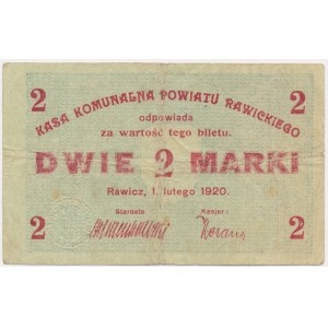 Rawicz, 2 marki 1920