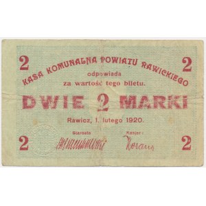 Rawicz, 2 značky 1920