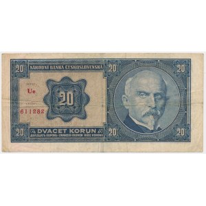 Tschechoslowakei, 20 Kronen 1926