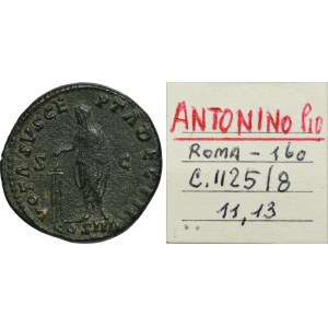 Roman Imperial, Antoninus Pius, Dupondius