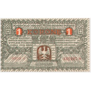 Kraków, 1 korona 1919 - A -