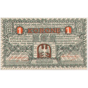 Krakau, 1. Krone 1919 - A -