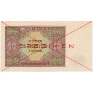 10 zlotých 1946 - SPECIMEN -