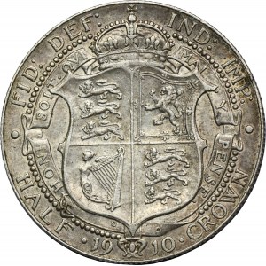 Großbritannien, Edward VII, 1/2 Krone London 1902