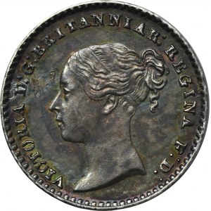 Velká Británie, Victoria, 1 Pence London 1878 - Maundy