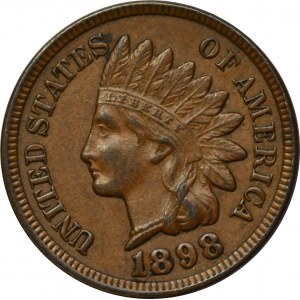 USA, 1 Cent Philadelphia 1898 - Indian Head