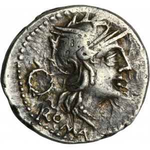 Römische Republik, T. Cloelius, Denarius
