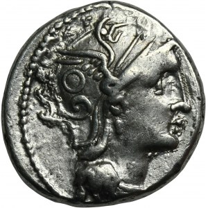 Römische Republik, C. Claudius Pulcher, Denarius