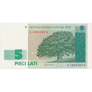 Lotyšsko, 5 záplat 1992