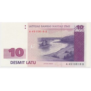 Latvia, 10 Latu 1992