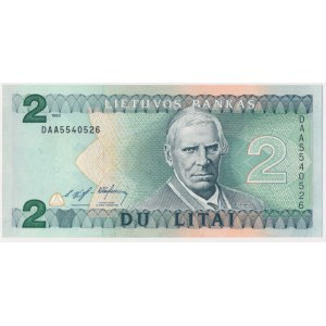 Litva, 2 litas 1993