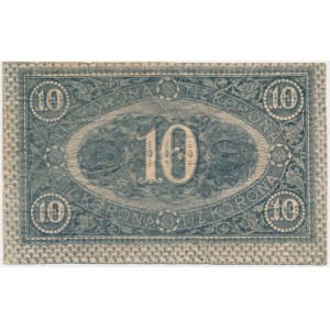 Maďarsko, 10 korun 1919