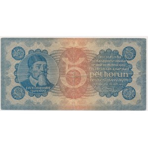 Czechoslovakia, 5 Korun 1921