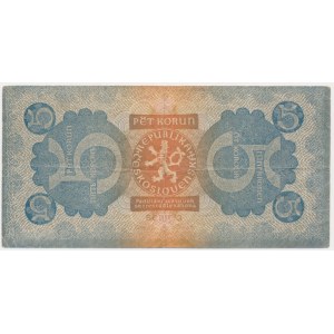 Československo, 5 korun 1921