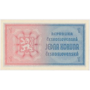 Československo, 1 koruna (1946)