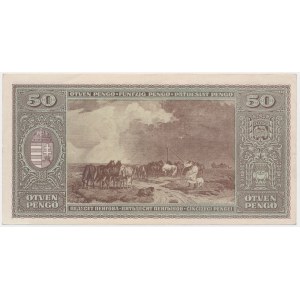 Ungarn, 50 Pengö 1945