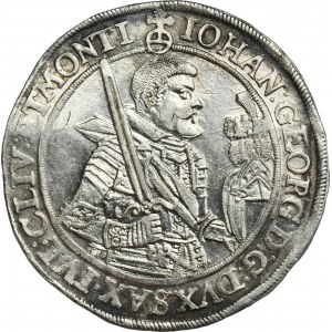 Nemecko, Sasko, Ján Juraj I., Drážďany Thaler 1623