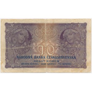 Československo, 10 korún 1927