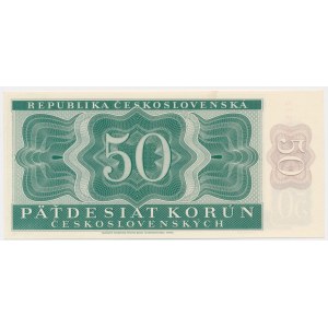 Czechosłowacja, 50 koron 1950