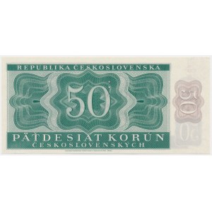 Tschechoslowakei, 50 Kronen 1950 - MODELL -.