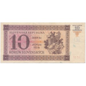 Slowakei, 10 Kronen 1943