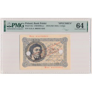2 Gold 1919 - MODELL - S.23 A - PMG 64