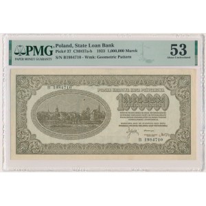 1 million marks 1923 - B - PMG 53
