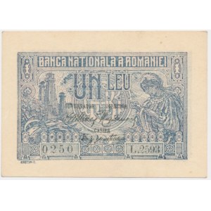 Rumunsko, 1 lei (1915)