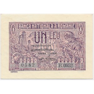 Rumänien, 1 Lei (1938)
