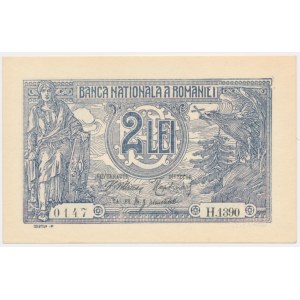 Rumunsko, 2 lei 1915