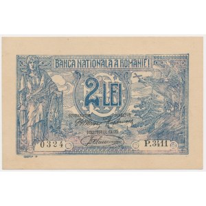 Romania, 2 Lei 1920
