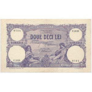 Romania, 20 Lei 1920