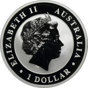 Austrálie, Elizabeth II, 1 dolar 2016 - Koala