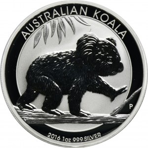 Austrálie, Elizabeth II, 1 dolar 2016 - Koala