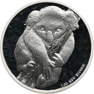 Austrálie, Elizabeth II, 1 dolar 2007 - Koala