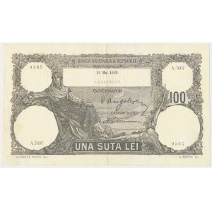 Rumunia, 100 lei 1932