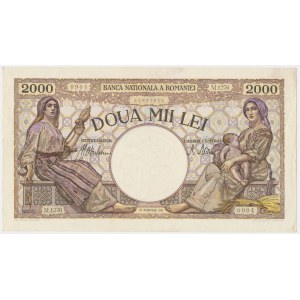 Romania, 2.000 Lei 1941