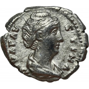 Roman Imperial, Faustina I, Posthumous Denarius