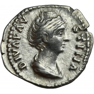 Roman Imperial, Faustina I, Posthumous Denarius